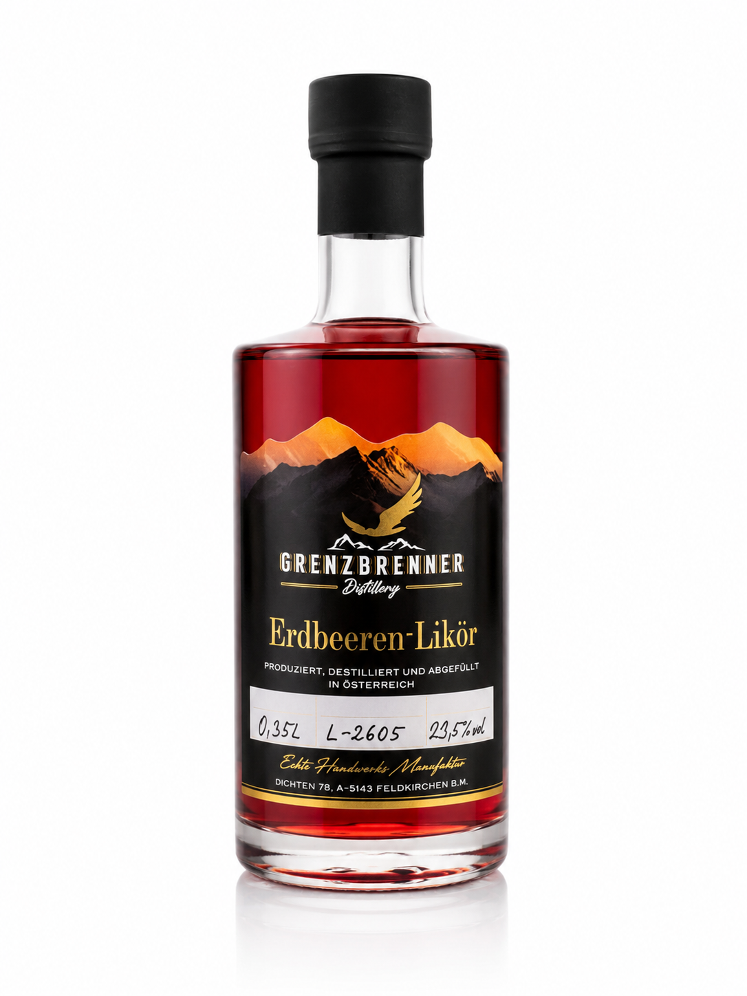 Erdbeeren-Likör